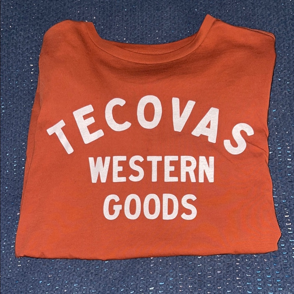 Tecovas Orange Graphic Tee